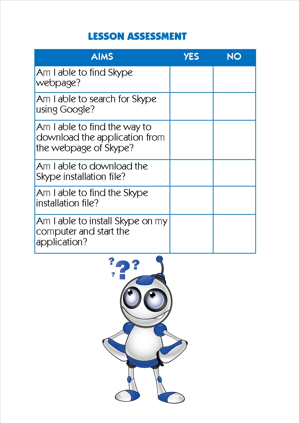 Lesson Assessment