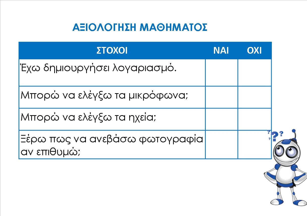 Αξιολόγηση Μαθήματος